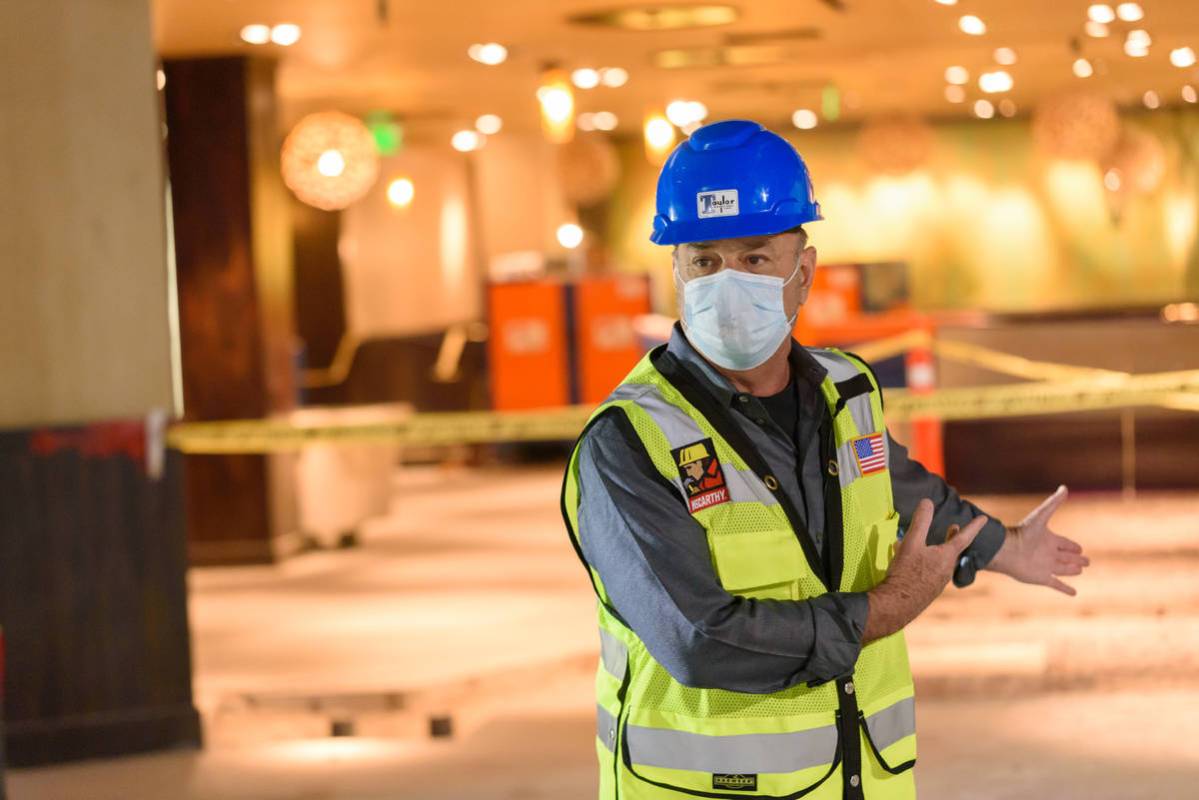 Virgin Hotels Las Vegas President and CEO Richard "Boz" Bosworth is shown during the property's ...
