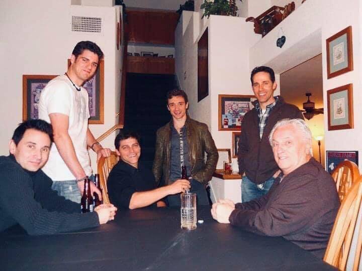 Four Seasons legend Tommy DeVito, far right, is shown in 2010 with “Jersey Boys” cast membe ...