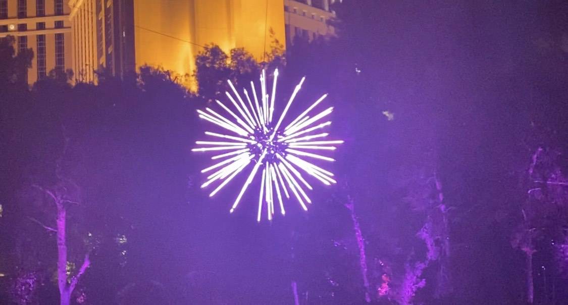 The dancing "Shining Star" is shown at Lake of Dreams at Wynn Las Vegas on Thursday, Sept. 10, ...