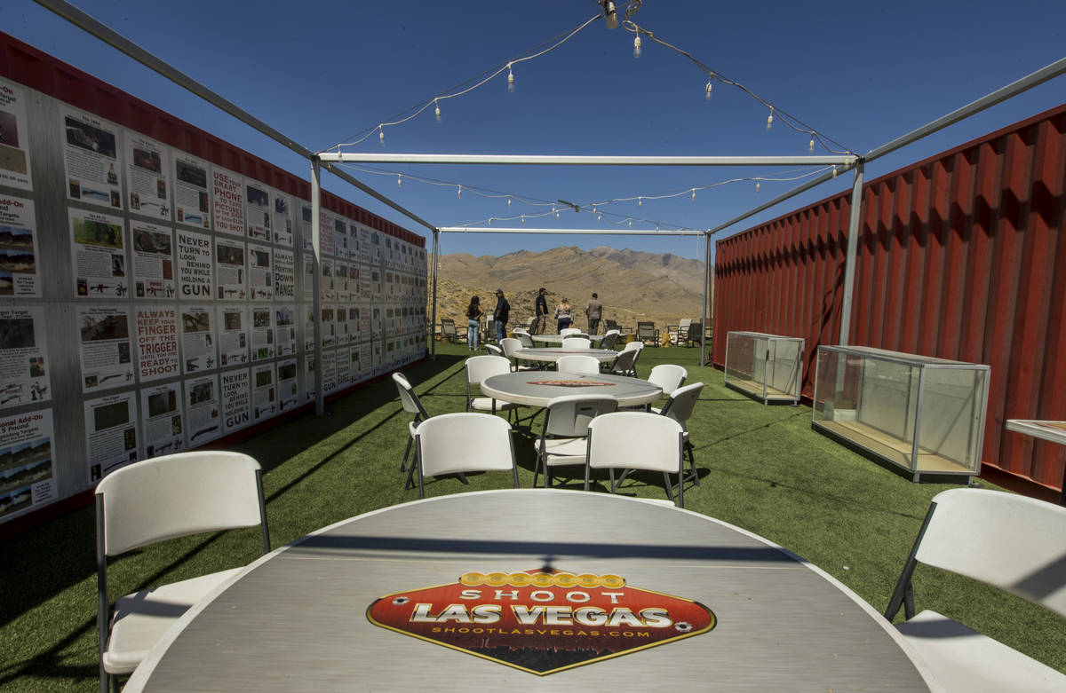 Adrenaline Mountain offers some relation areas also including several fire pits and comfy chair ...