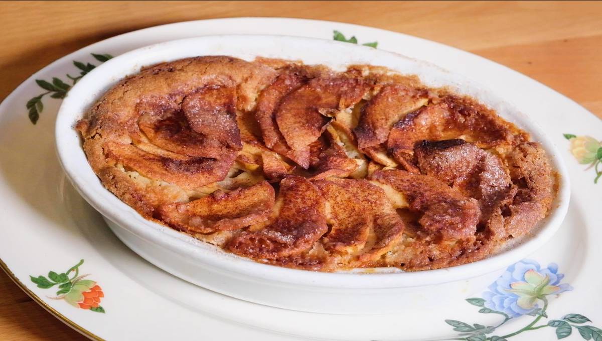Apple Kuchen wiill be served at Honey Salt for Rosh Hashana. (Louiie Vitca)