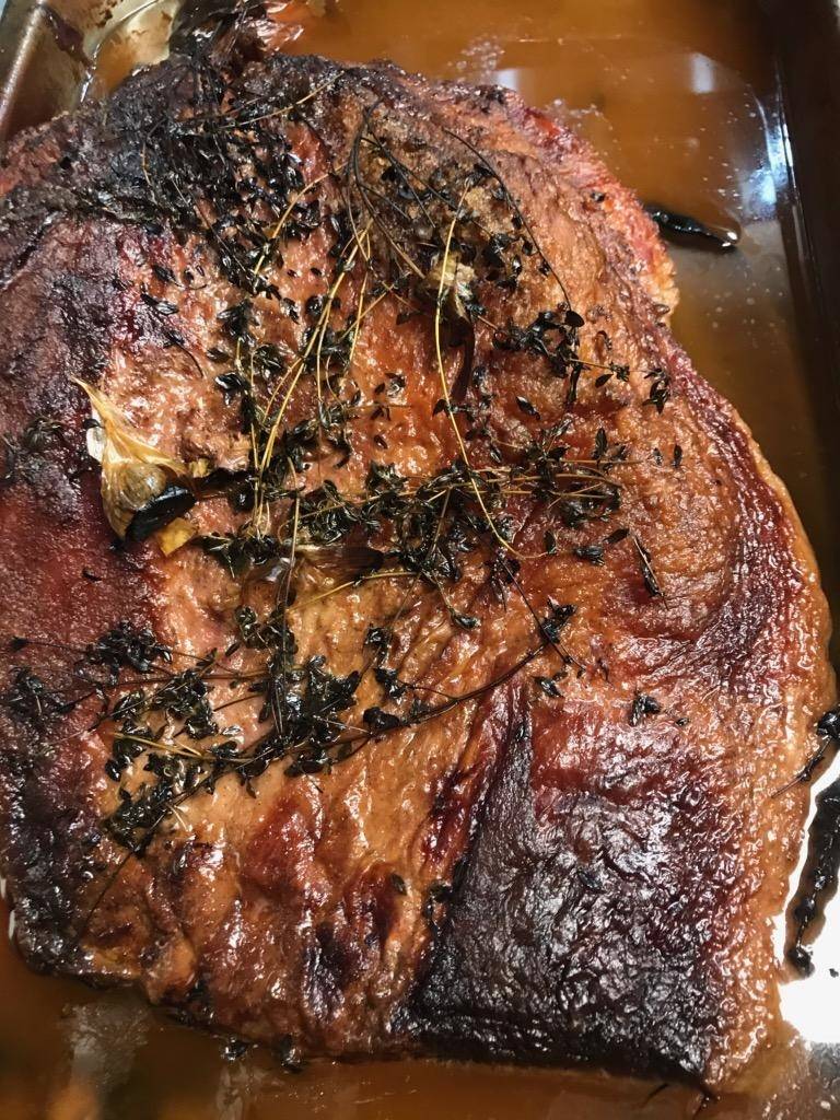 Brisket's on the Rosh Hashana menu at Rooster Boy Cafe. (Rooster Boy Cafe)