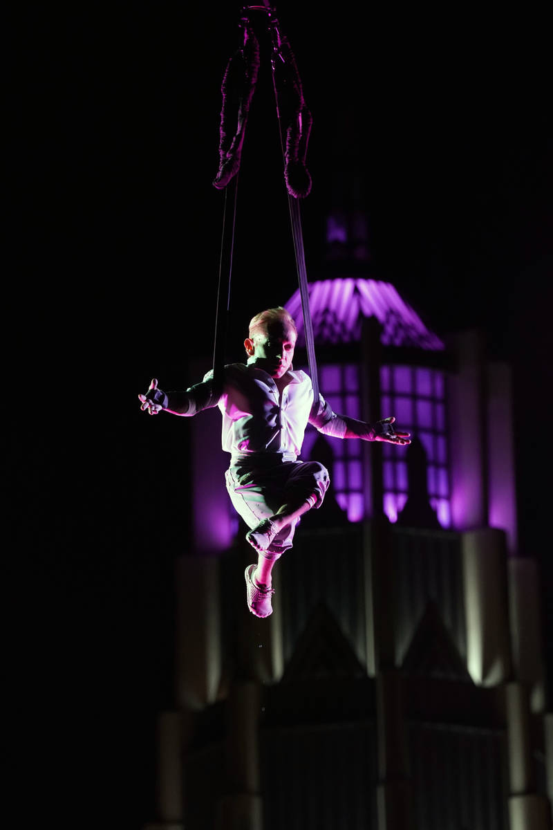 Alan Silva is seen in his final performance on "America's Got Talent." (Chris Haston/NBC)