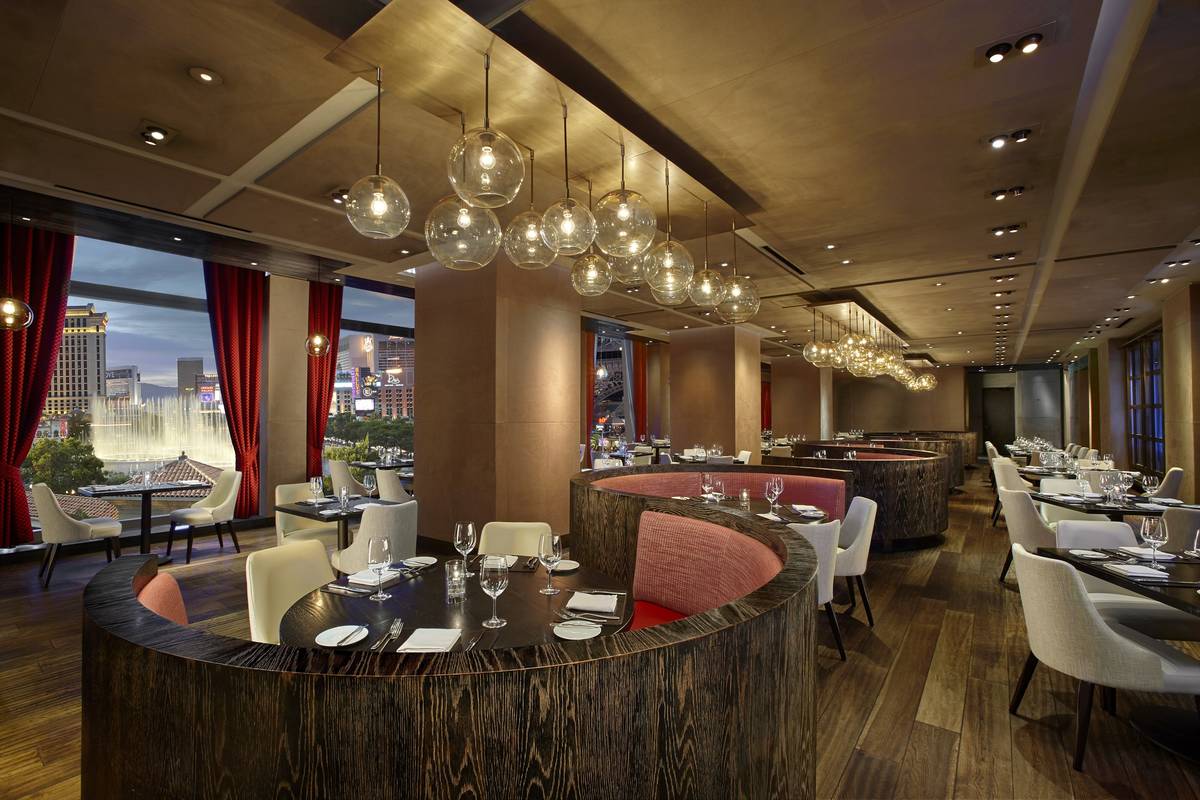 The interior of Scarpetta at The Cosmopolitan of Las Vegas. (Ogara Bissell)