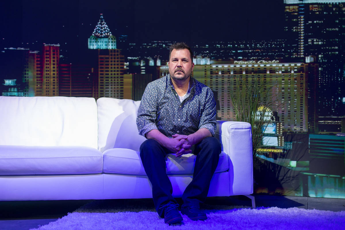 John Boyko, owner of convention supply company Structure Exhibits in Las Vegas, built the stage ...