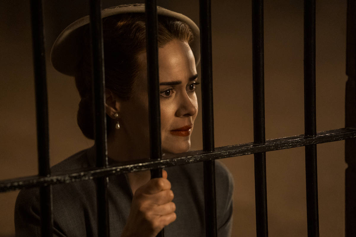RATCHED (L to R) SARAH PAULSON as MILDRED RATCHED in episode 108 of RATCHED (SAEED ADYANI/NETFLIX)