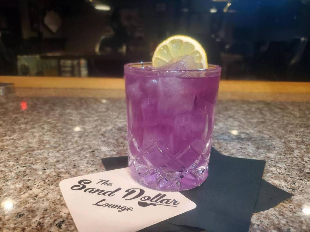 Bark at the Moon cocktail at Nightmare on Spring Mountain. (Courtesy)