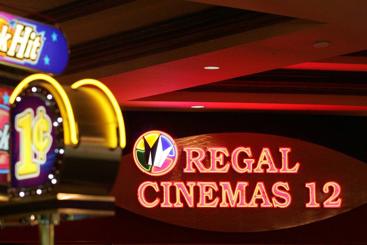 The Regal Fiesta Henderson Stadium 12. (Las Vegas Review-Journal)