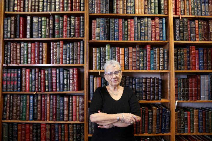 Myrna Donato, owner of Amber Unicorn Books, plans a going-out-of-business sale starting Oct. 21 ...