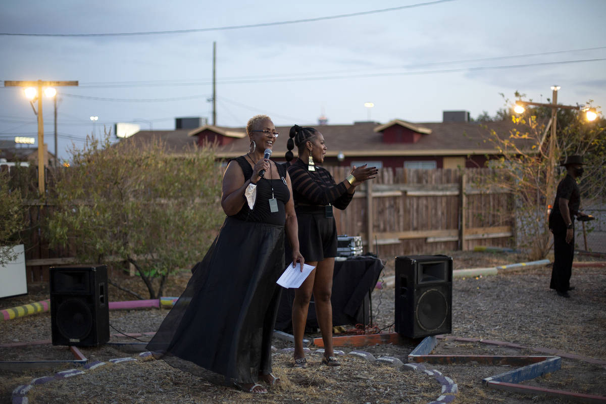 Deborah Landry Porter and Emika Porter introduce Noir Culinary Experience's dinner to promote B ...