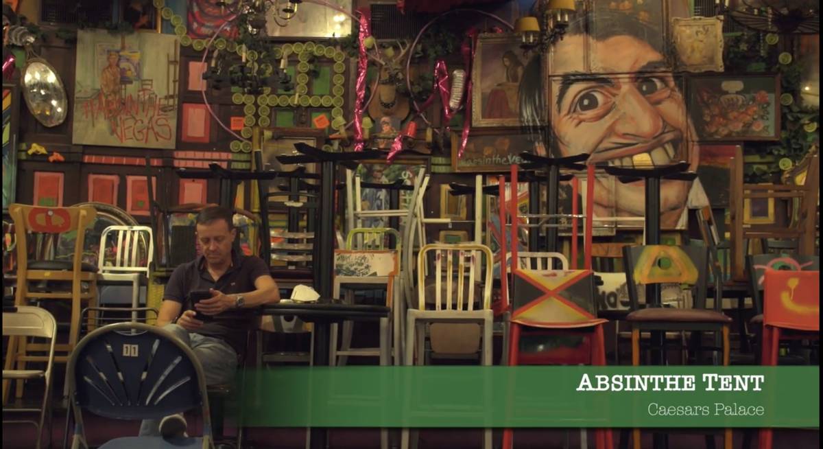 Ross Mollison of Spiegelworld is shown in the first episode of the "VEGASHITSHOW" YouTube serie ...
