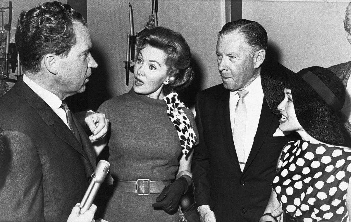 FILE - In this Sept. 26, 1962 file photo, Richard M. Nixon, Republican candidate for governor o ...