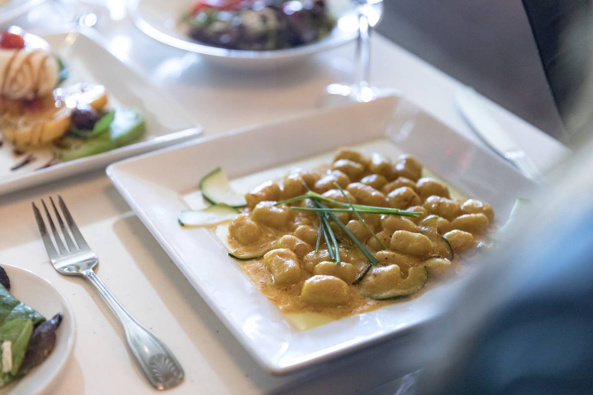 Gluten-free pumpkin gnocchi at Siena Italian Trattoria & Deli. (Siena)
