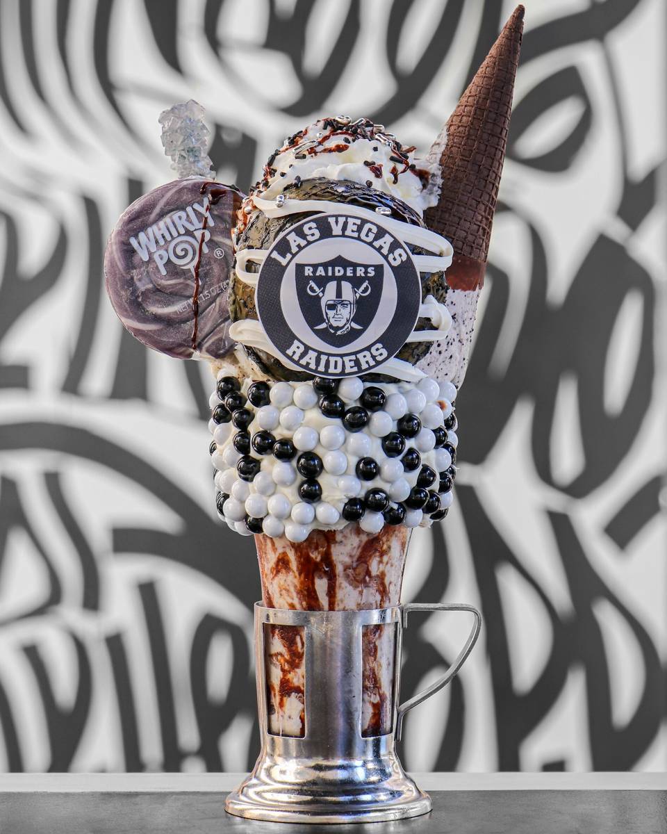 The Raiders Shake at Black Tap. (Black Tap)