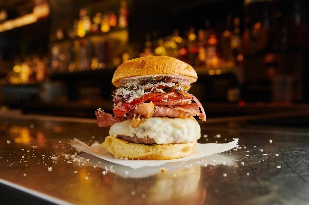 The Mulberry Street Burger at Black Tap. (Black Tap)