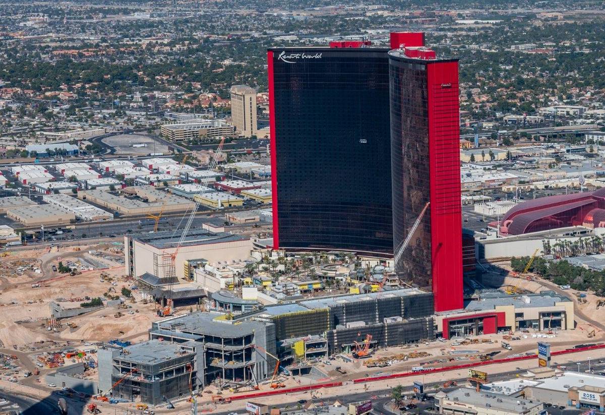 Resorts World Las Vegas is shown on Friday, Oct. 23, 2020. (Tom Donoghue)