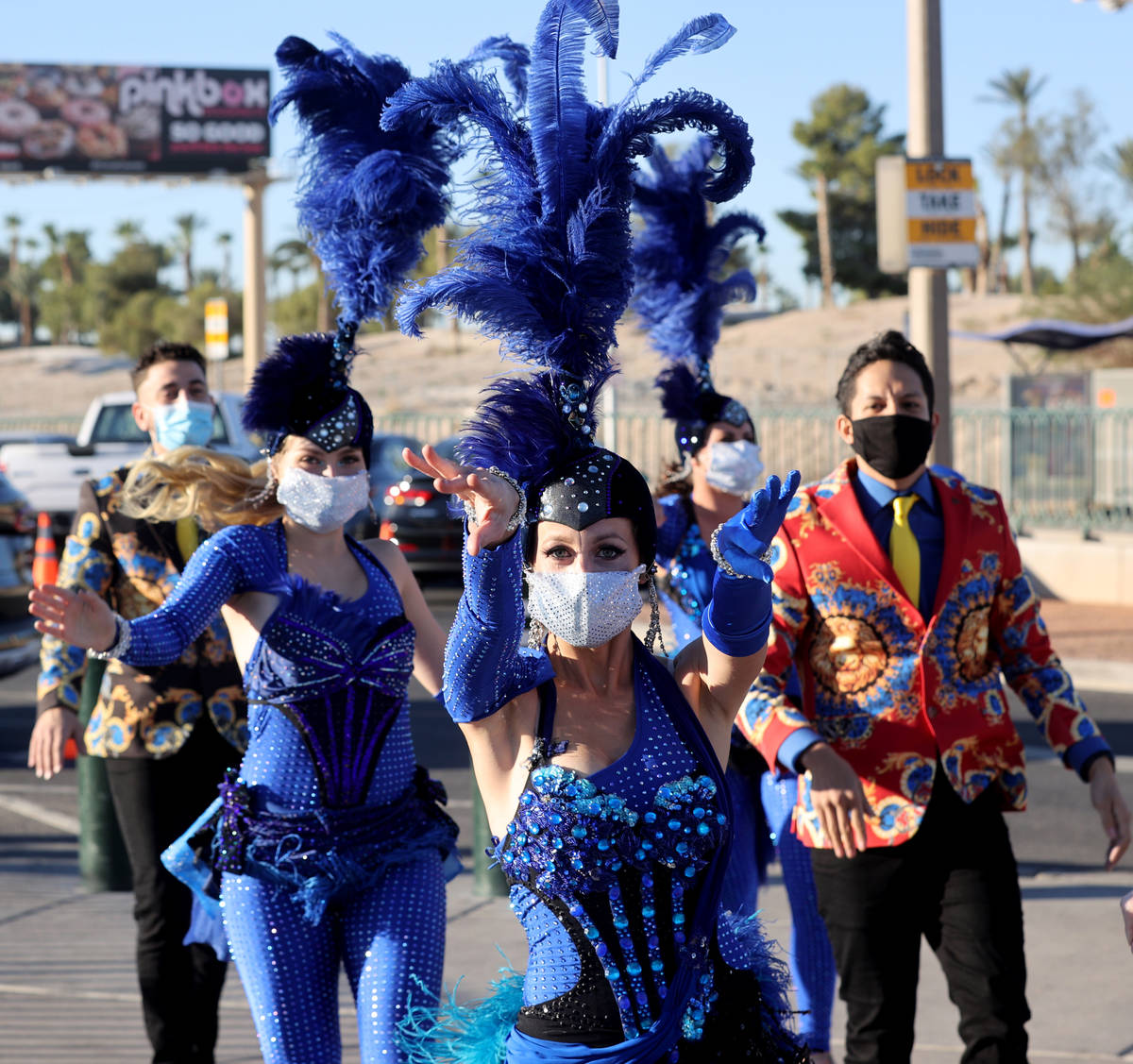 Las Vegas performers, celebrities, entertainers and business people kick off a multi-city tour ...