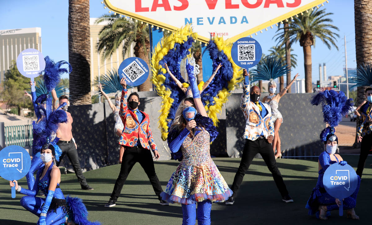 Las Vegas performers, celebrities, entertainers and business people kick off a multi-city tour ...