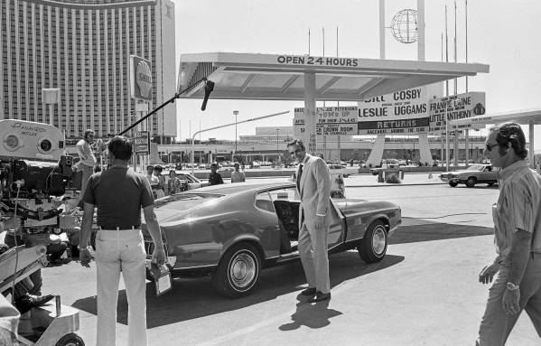 Production of the James Bond movie "Diamonds Are Forever" starring Sean Connery, cent ...
