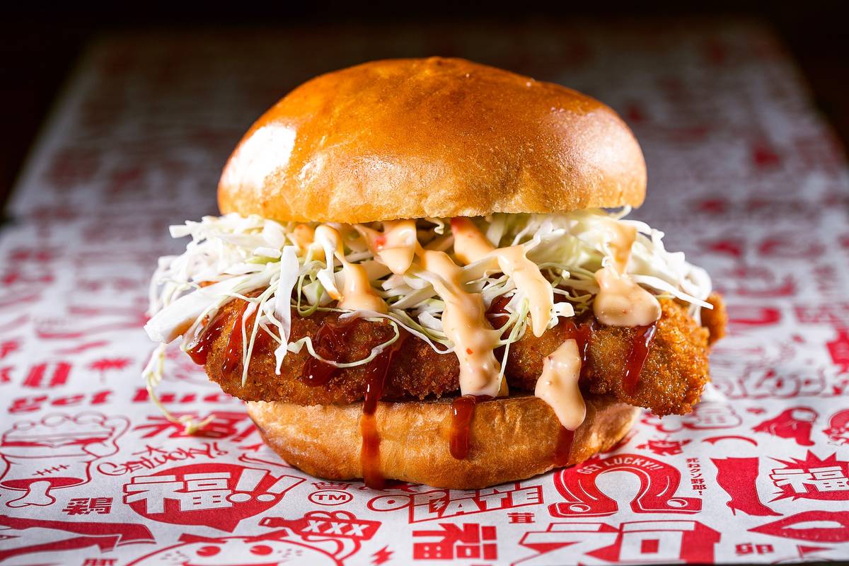 Fukuburger's Katsu Chicken sandwich. (Fukuburger)