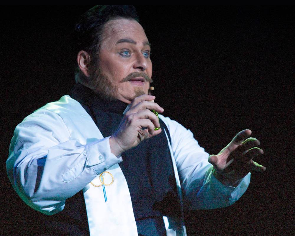 Randal Keith is shown in "Baz" at Palazzo Theater. The show closed on Saturday, July 28, 2018. ...