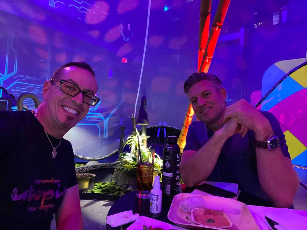 Museum Fiasco Manager Brian Paco Alvarez and Ryan Doherty of Corner Bar Management are shown at ...