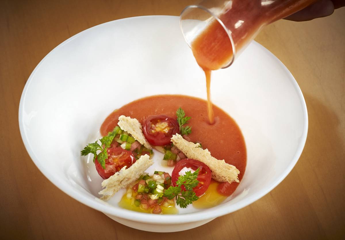Gazpacho at Jaleo. (Jaleo)