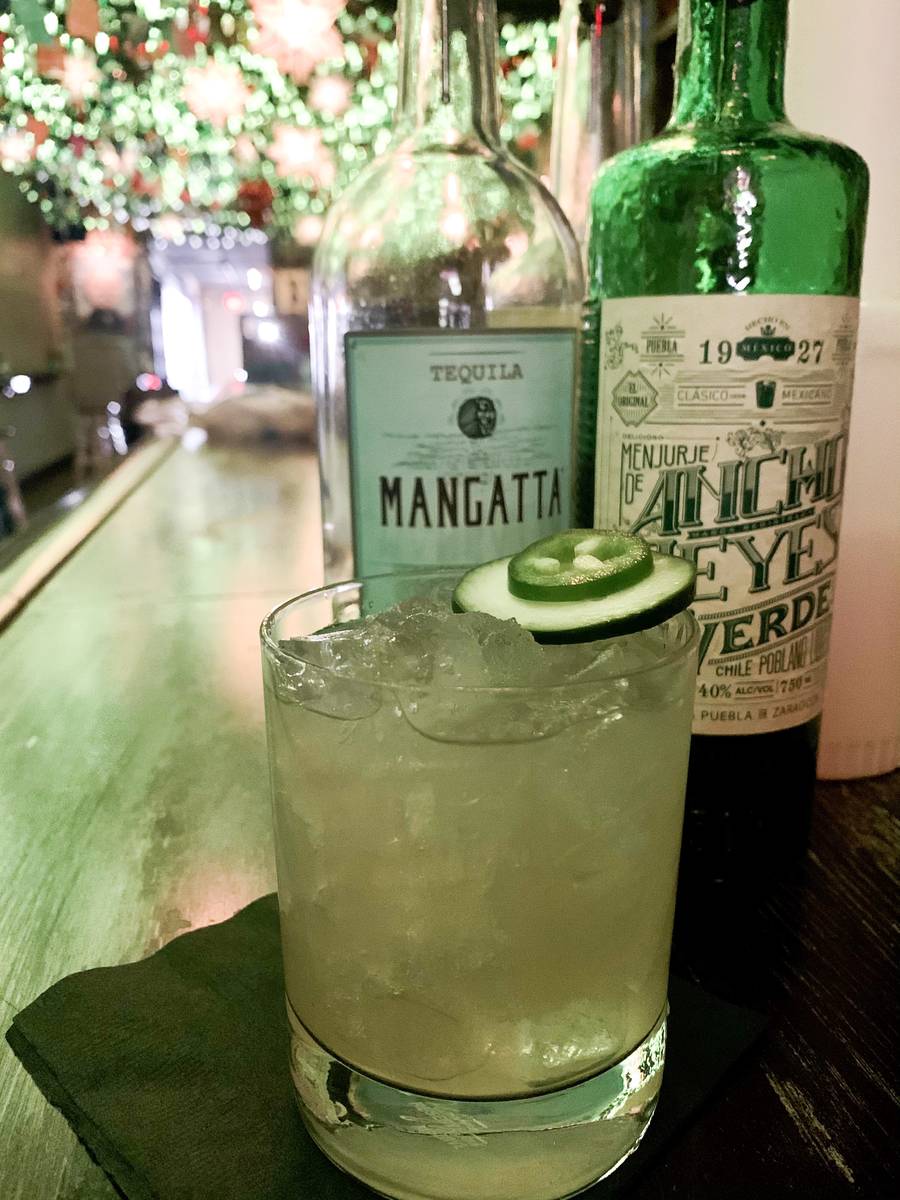The Black Hole Cocktail at Lucky Day. (Lucky Day)