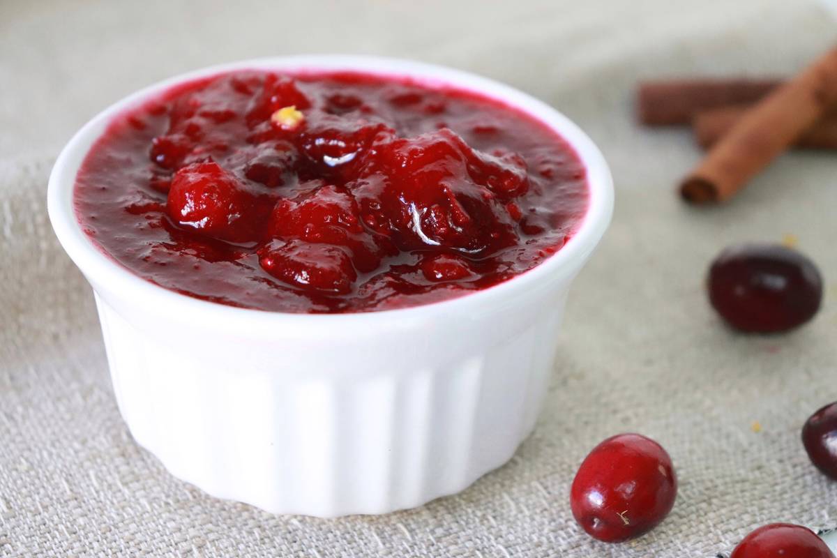 Orange-cranberry chutney from Reflection Bay. (Lake Las Vegas)