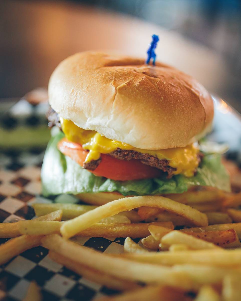 Garage Burger at Sickies Garage Burgers & Brews. (Sickies)