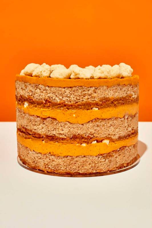 Pumpkin Dulce de Leche Cake at Milk Bar. (Milk Bar)
