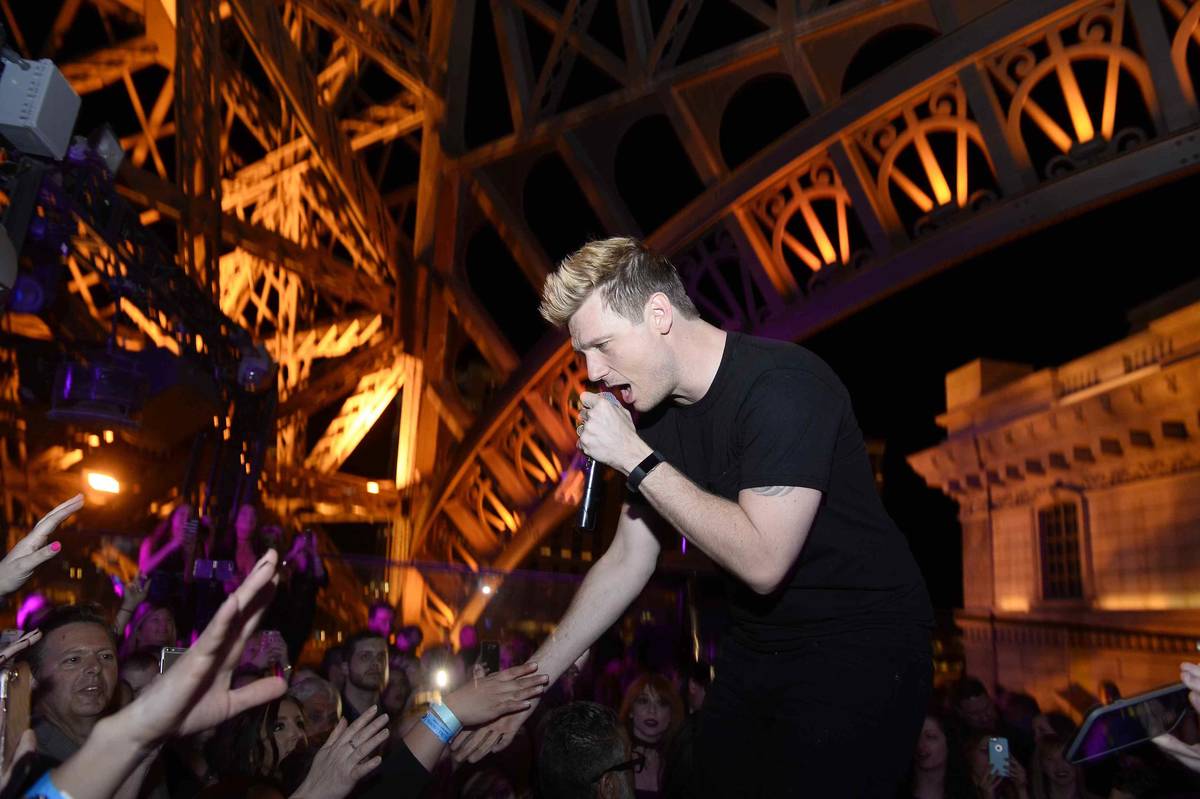 Nick Carter of the Backstreet Boys will participate in a virtual fundraiser for Hope Means Neva ...