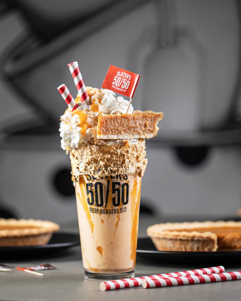 Pumpkin Pie Milkshake at Slater's 50/50. (Slater/s 50/50)