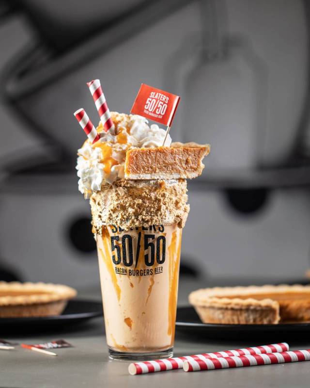 Pumpkin Pie Milkshake at Slater's 50/50. (Slater/s 50/50)