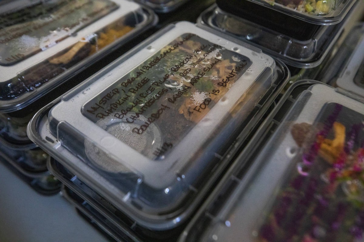 New York Strip holiday inspired meals created by local chef Johnny Church is ready to be distri ...