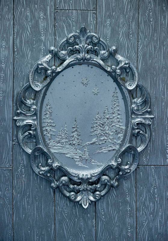 A decorative sugar piece on the door of Aria's Sugar Palace. L.E. Baskow/Las Vegas Review-Journ ...