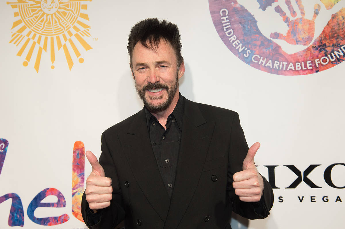 Lance Burton attends Heal Every Life Possible on Monday, Sept. 12, 2016, at The Luxor. (Tom Don ...