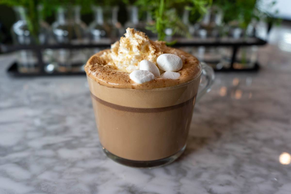 Campfire Latte at Founders Coffee. (Founders Coffee)