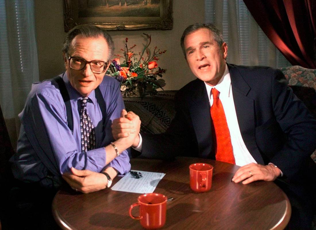 FILE - In this Dec. 16, 1999 file photo, Republican presidential candidate Texas Gov. George W. ...