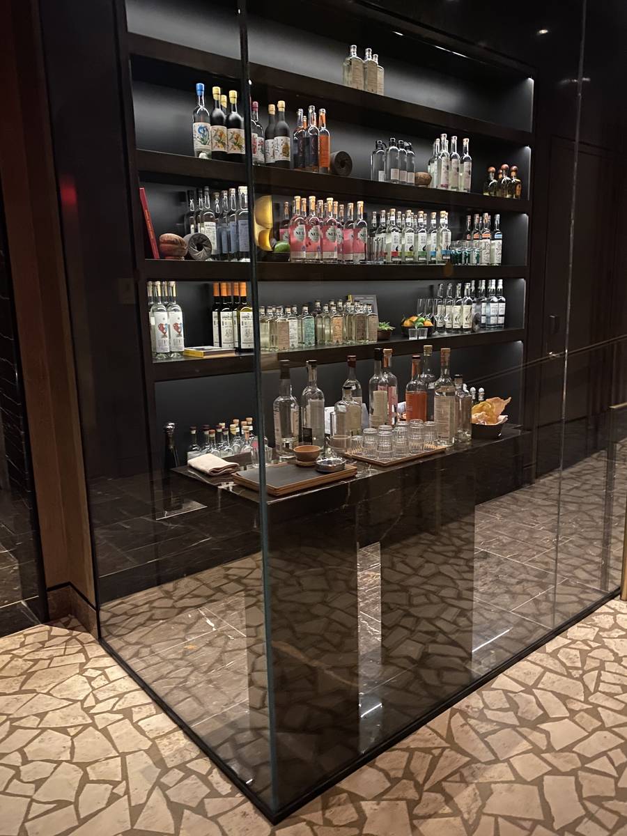 The Mezcal Room at Elio. (Al Mancini/Las Vegas Review-Journal)