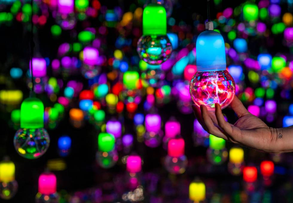The Tesla Bulb Room is one of five that comprise the Museum of Dream Space. (L.E. Baskow/Las Ve ...