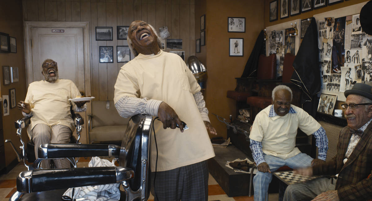 Arsenio Hall and Eddie Murphy star in “Coming 2 America”. (Quantrell D. Colbert/Paramount P ...