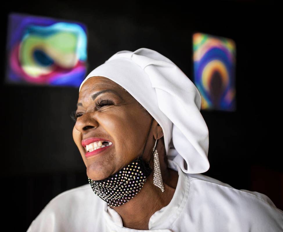 Chef Carol Hampton-Gray at Chef Carol's Southern Kitchen on Saturday, Feb. 20, 2021, in Las Veg ...