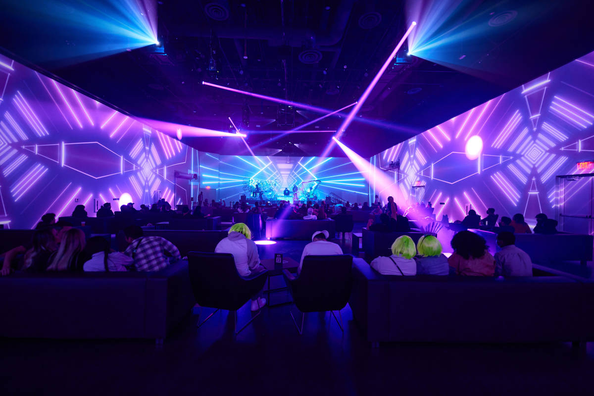A look at the Soul in the Machine show at The Portal at Area15 on Saturday, February 21, 2021. ...