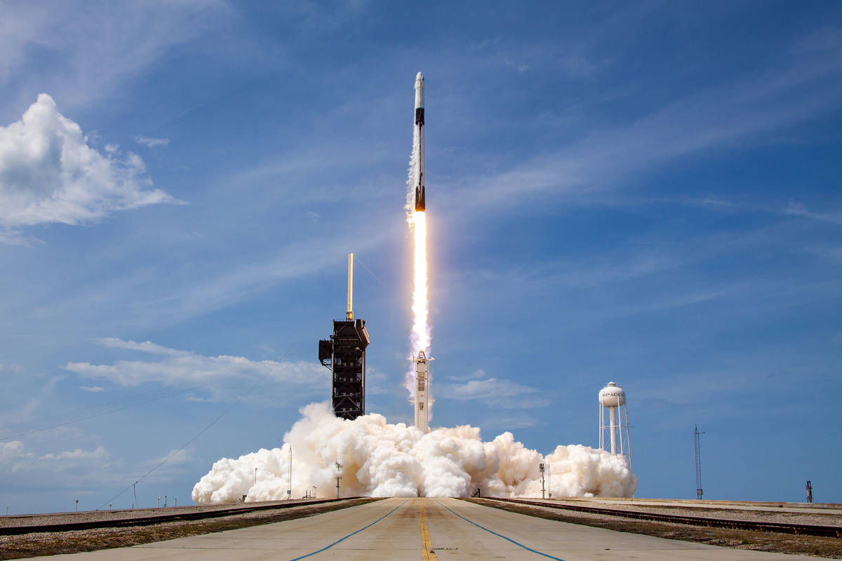SpaceX will send the all-civilan Inspiration4 mission to low Earth orbit later this year. (SpaceX)