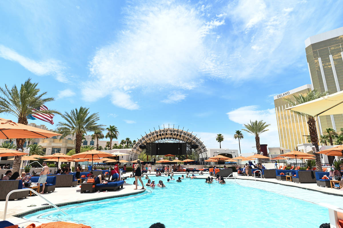 Daylight Beach Club at Mandalay Bay reopens March 5. (Daylight Beach)