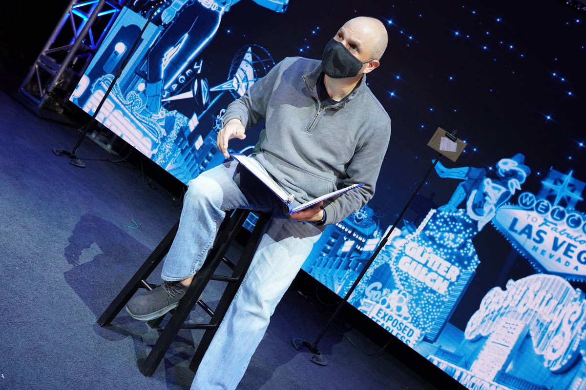 Vinny Grosso opens his "Totally Mental" show at Notoriety at Neonopolis on Feb. 26. (Live to Gi ...