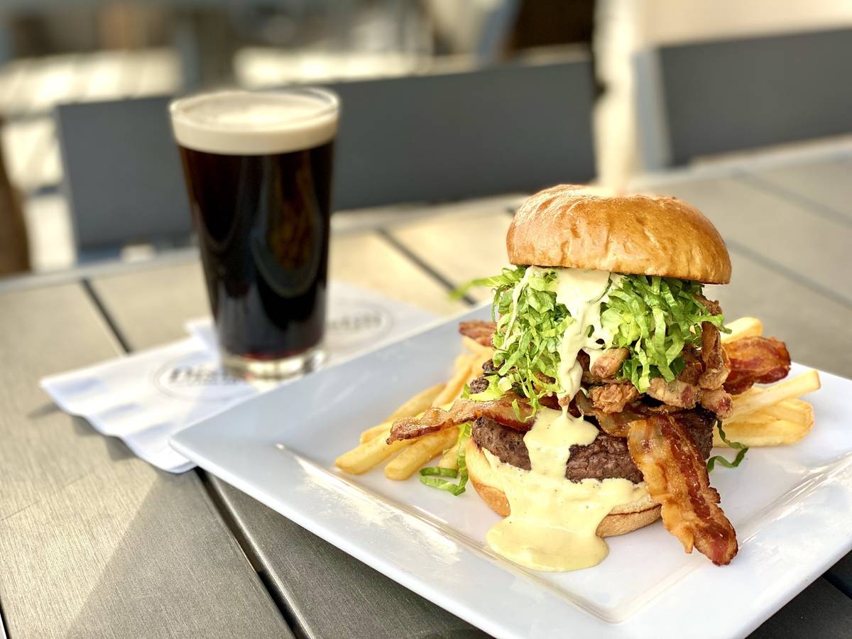 The Guinness Burger at Distill and Remedy's. (Distill and Remedy's)