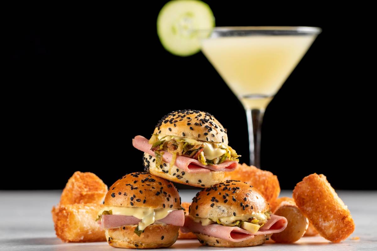 Corned beef sliders at STK. (STK Steakhouse)