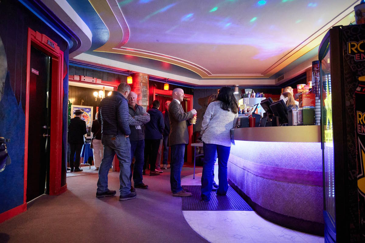 The Ely Central Theatre is shown during the Ely Film Festival, which ran March 13-15, 2020. (An ...